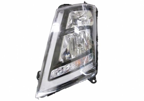 Acessar a peça Farol manual esquerdo LED preto H1 + H7
