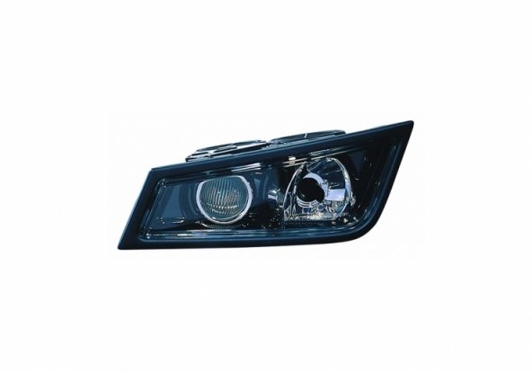 Acessar a peça Farol nevoeiro esquerdo preta H3 + H7