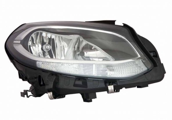 Acessar a peça Farol elétrico direito preto LED H7 + H7 (Motor) Acessar a peça Farol elétrico direito preto LED H7 + H7 (Motor)
