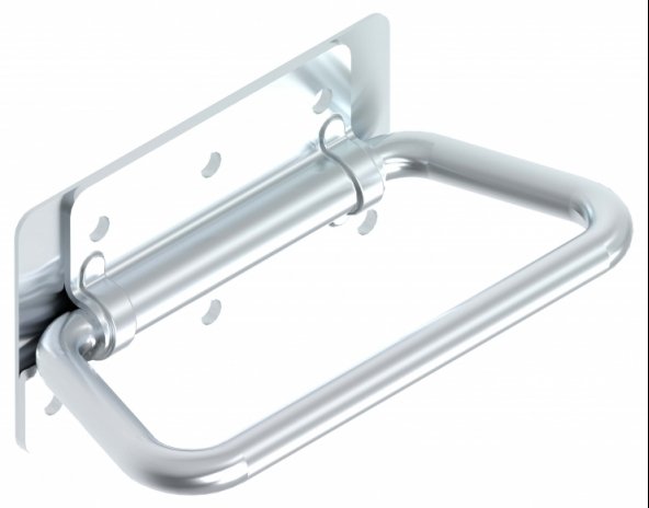 Acessar a peça Puxador da porta inoxidável 90x50