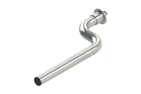 Acessar a peça Suporte de cava de roda curvo com parafuso 665 x Ø42