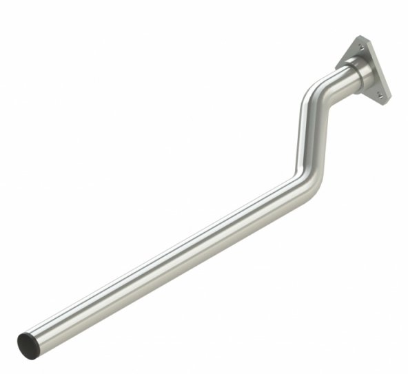 Acessar a peça Suporte curvo para cava de roda 750 x Ø42