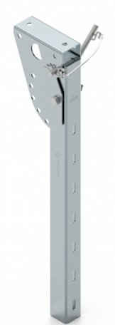 Acessar a peça Suporte lateral para-ciclista zincado com cavilha