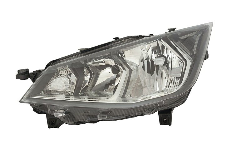 Acessar a peça Farol esquerdo eletrico commotor led + h7 tipo f.