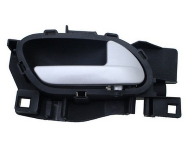 Acessar a peça Puxador interior direita frente/traseira com alavanca prateada