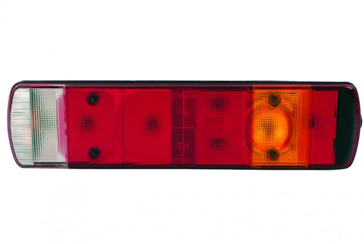 Refletor da luz da retaguarda esquerda (luz de marcha-atrás, luz de nevoeiro da retaguarda e luz da chapa de matrícula, 160 mm) pour VOLVO FM 9  pour VOLVO FM 9