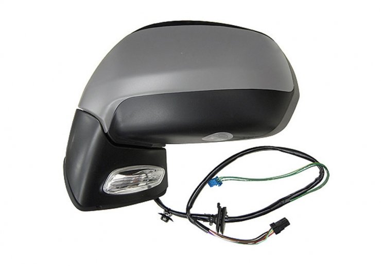 Espelho esquerdo eletrico, convexo, termico, preparado, com pisca, com luz cortesia Espelho esquerdo eletrico, convexo, termico, preparado, com pisca, com luz cortesia