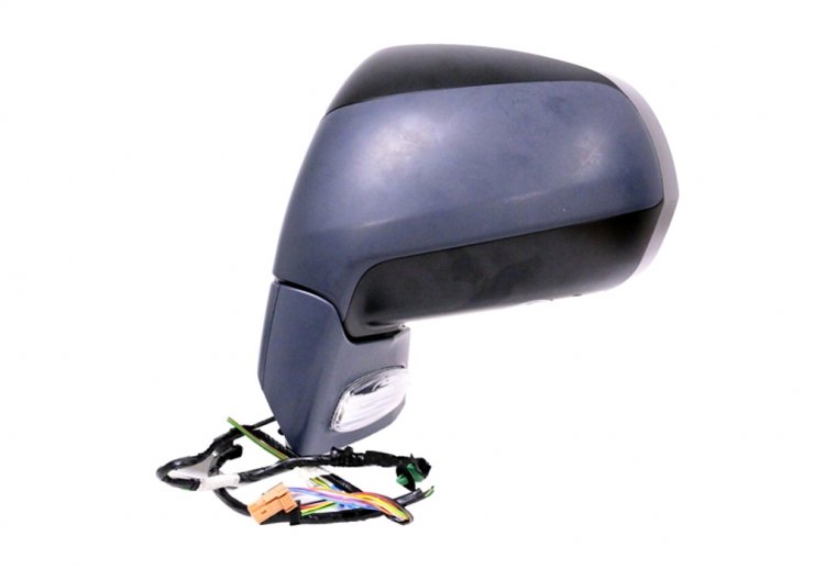 Retrovisor esquerdo elétrico, aquecido, rebatível, memória + luz pour CITROEN C4 PICASSO  pour CITROEN C4 PICASSO