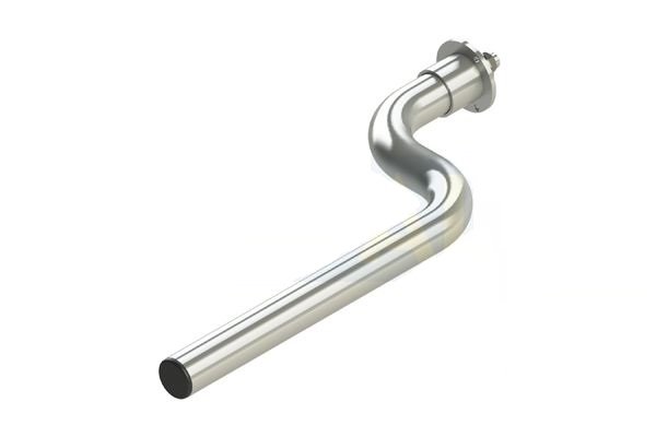 Acessar a peça Suporte de cava de roda curvo com parafuso 665 x Ø42