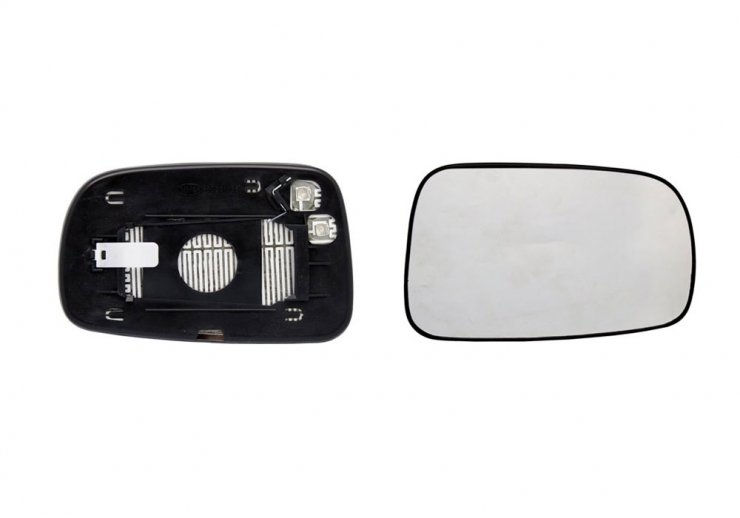 Acessar a peça Vidro + suporte direito convexo e térmico (2 pinos)