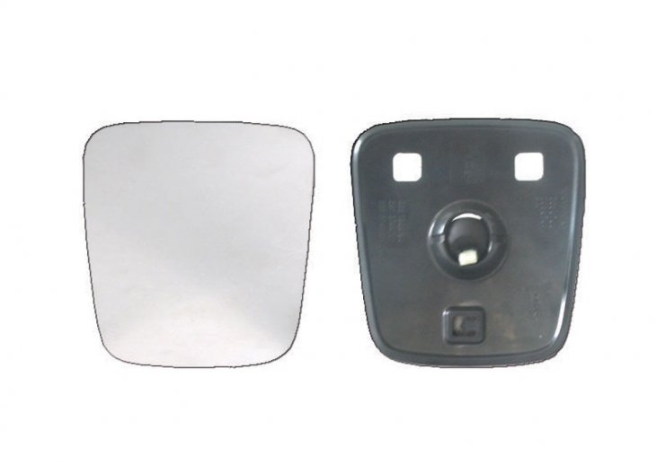 Vidro + suporte convexo e termicamente reversível, 24V (Classe IV) pour VOLVO FH 16  pour VOLVO FH 16