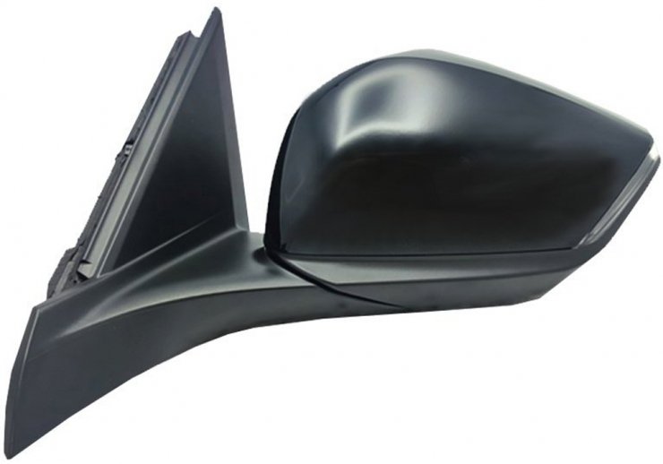 Espelho retrovisor elétrico esquerdo, convexo, aquecido, rebatível, com indicador e luz de cortesia (9 pinos)  pour PEUGEOT 408  pour PEUGEOT 408
