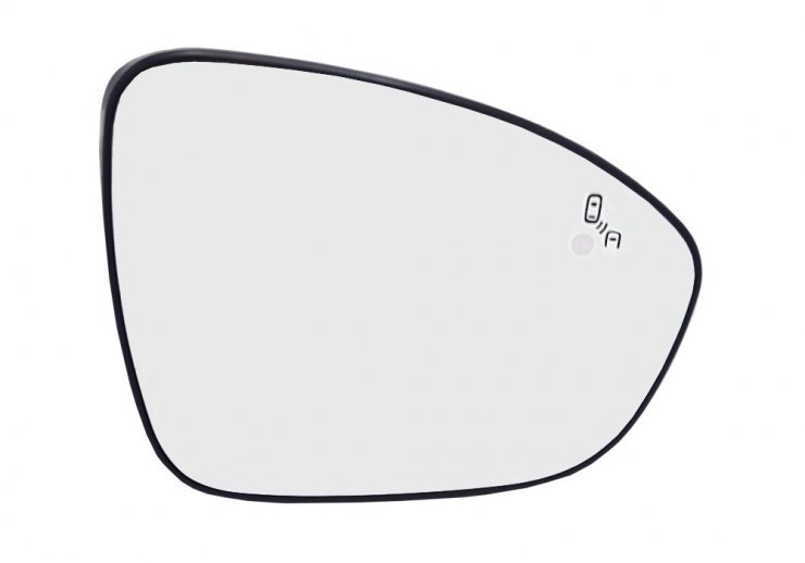 Vidro + suporte direito, térmico, convexo e side (2 pinos) DACIA-SANDERO pour DACIA SANDERO  pour DACIA SANDERO