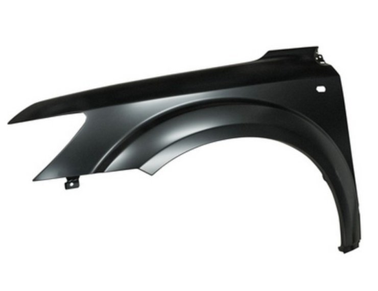 Acessar a peça Guarda lamas esquerda com furo pisca