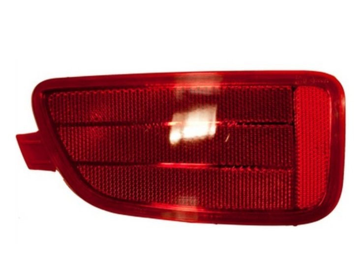 Acessar a peça Refletor do lado esquerdo do para choques traseiro