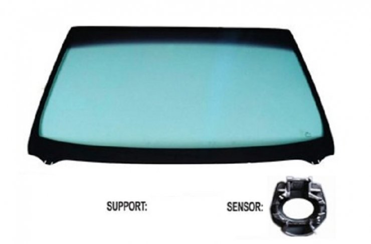 Controle solar de para-brisa verde ACCESSOIRE-ACCESORIO EXTERIOR pour VOLKSWAGEN T-CROSS  pour VOLKSWAGEN T-CROSS