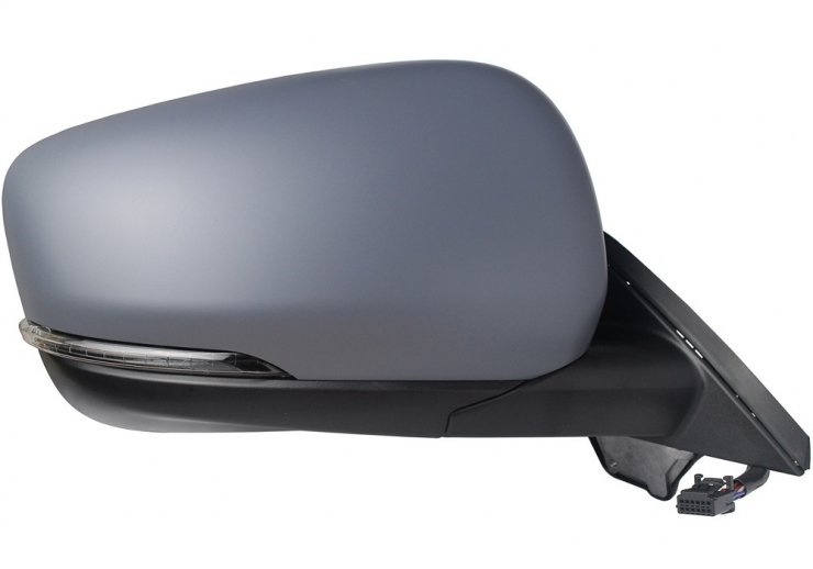 Espelho retrovisor elétrico esquerdo, asférico, preparado, com indicador, LED, com side e sonda (10 pinos)  pour NISSAN TOWNSTAR  pour NISSAN TOWNSTAR