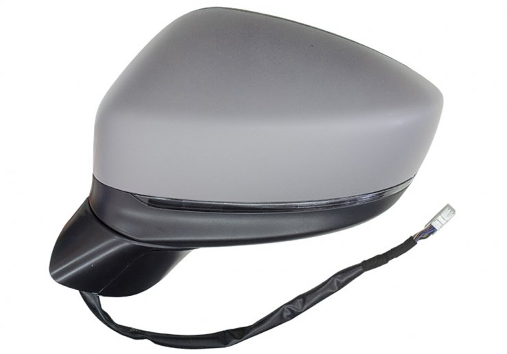 Acessar a peça Espelho retrovisor elétrico esquerdo, asférico, aquecido, preparado, com luz intermitente LED (6 pinos)