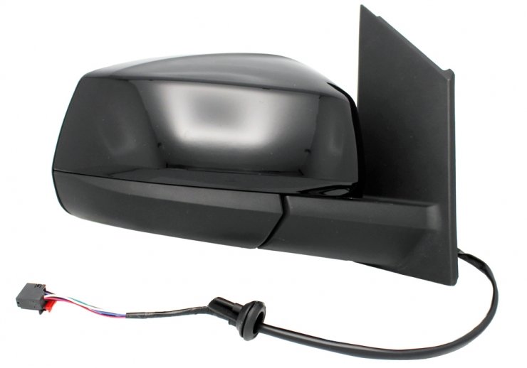 Espelho retrovisor elétrico direito, convexo, aquecido, preto brilhante (5 pinos) VOLKSWAGEN-CADDY pour VOLKSWAGEN CADDY  pour VOLKSWAGEN CADDY
