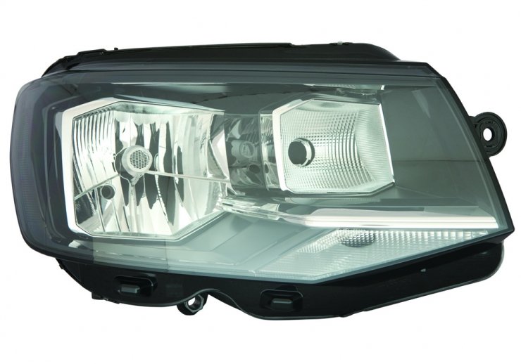 Farol direito elétrico H4 + W5W (motor) VOLKSWAGEN-TRANSPORTER pour VOLKSWAGEN MULTIVAN  pour VOLKSWAGEN MULTIVAN