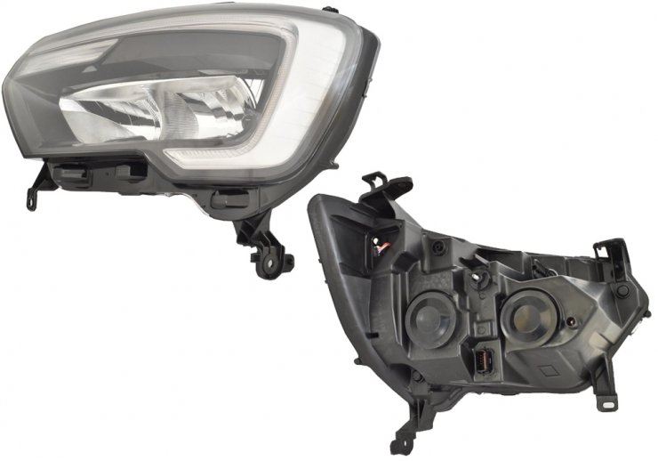 Farol elétrico esquerdo LED H1 + H7 (motor) RENAULT-Master pour RENAULT MASTER  pour RENAULT MASTER