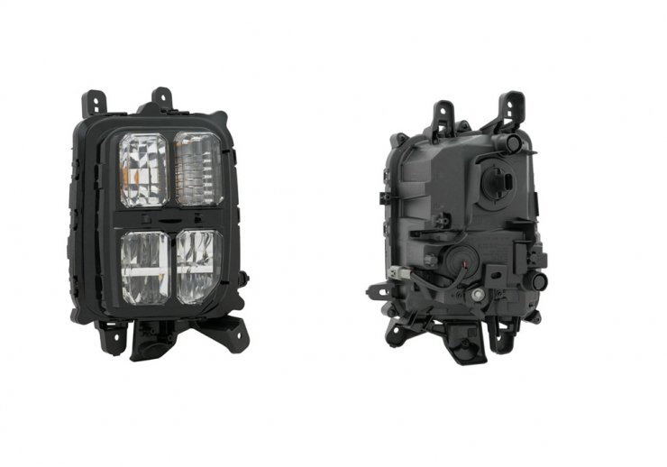 Acessar a peça Farol de nevoeiro direita LED