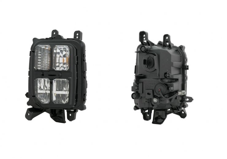 Acessar a peça Farol de nevoeiro esquerda LED