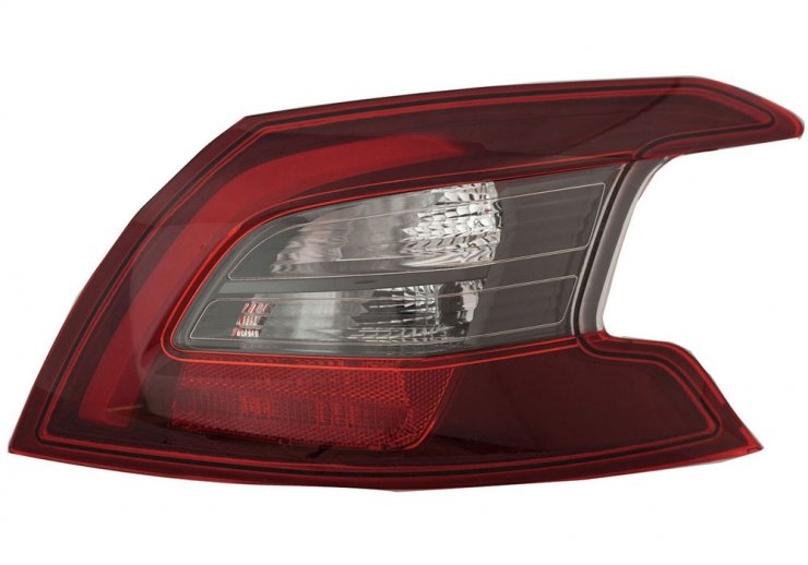 Acessar a peça Farolim traseiro direito exterior LED fumado