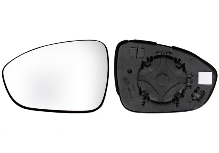 Acessar a peça Vidro + suporte convexo esquerdo