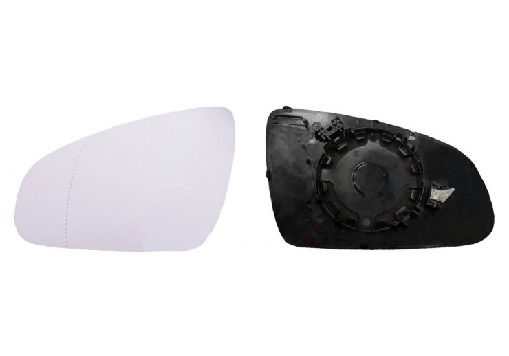 Acessar a peça Vidro + suporte espelho retrovisor esquerdo, asférico