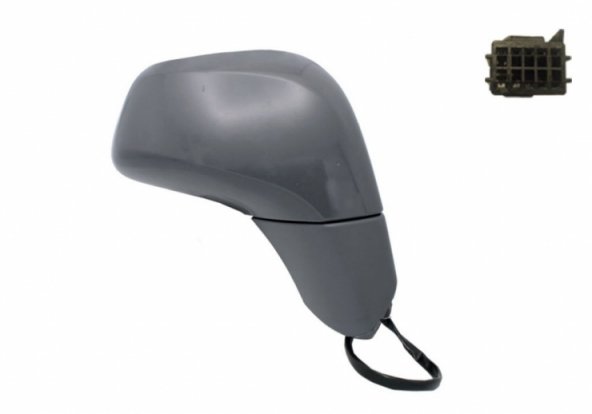 Acessar a peça Espelho retrovisor elétrico direito, asférico, aquecido, preparado, rebatível (7 pinos)