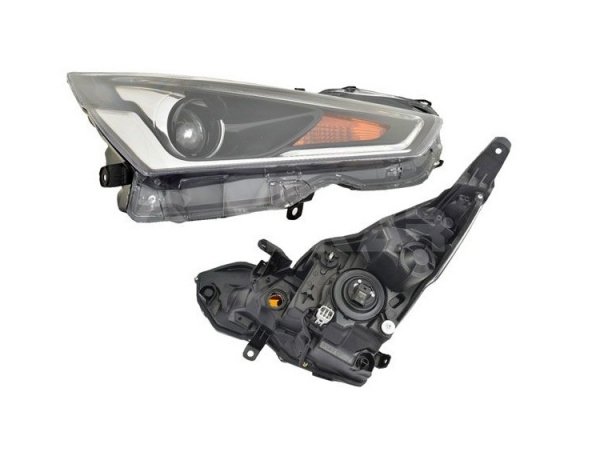 Acessar a peça Farol direito elétrico HIR2 + P21W LED Acessar a peça Farol direito elétrico HIR2 + P21W LED
