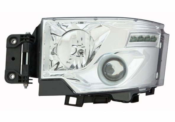 Acessar a peça Farol esquerdo manual e elétrico LED H1 + H7