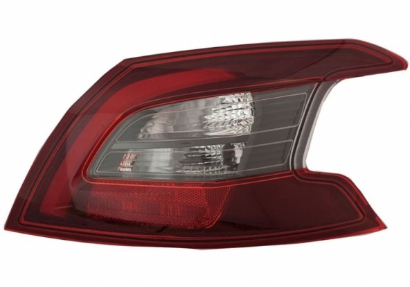 Acessar a peça Farolim traseiro direito exterior LED fumado