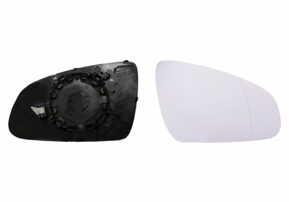 Acessar a peça Vidro + suporte espelho retrovisor direito, convexo Acessar a peça Vidro + suporte espelho retrovisor direito, convexo