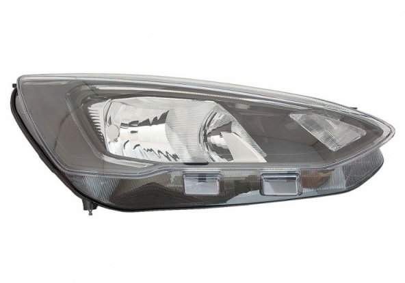 Acessar a peça Farol elétrico direito H1 + H7 LED preto (motor)