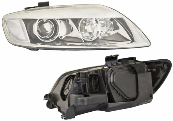 Acessar a peça Farol direito elétrico com farol direcional xénon D1S (motor) Acessar a peça Farol direito elétrico com farol direcional xénon D1S (motor)