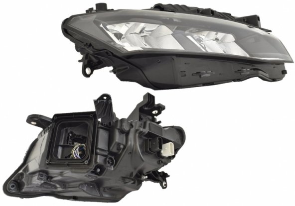 Acessar a peça Farol elétrico direito LED (motor) Acessar a peça Farol elétrico direito LED (motor)