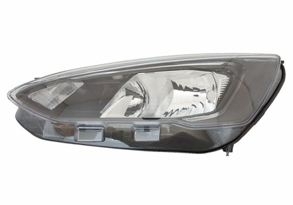 Acessar a peça Farol elétrico esquerdo preto H1 + H7 LED (motor)