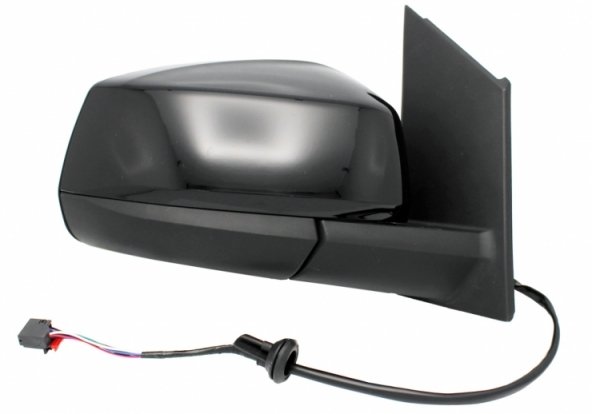 Acessar a peça Espelho retrovisor elétrico direito, convexo, aquecido, preto brilhante (5 pinos)