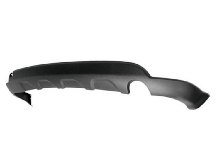 Acessar a peça Para choques traseiro inferior preto (escape do lado direito)