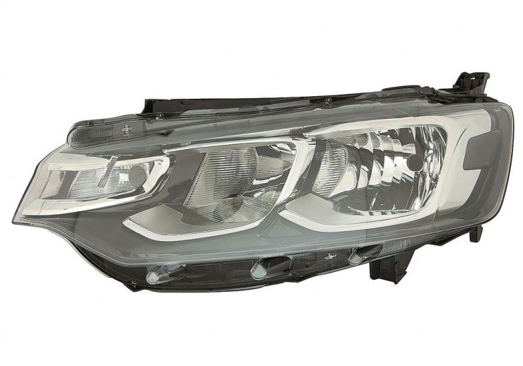 Acessar a peça Farol elétrico direito H1 + H7