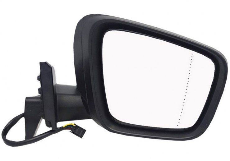 Espelho retrovisor elétrico direito, asférico, aquecido, com indicador, sonda (9 pinos)  pour NISSAN TOWNSTAR  pour NISSAN TOWNSTAR