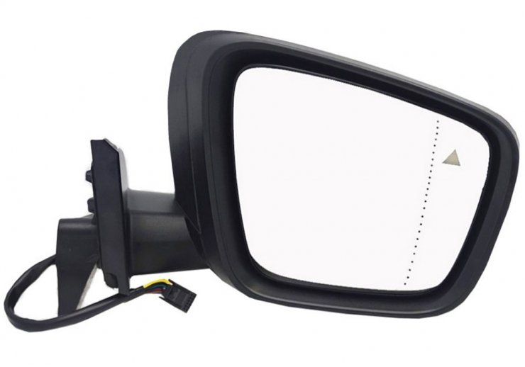 Espelho retrovisor elétrico direito, asférico, aquecido, com indicador, sensor, side (10 pinos)  pour NISSAN TOWNSTAR  pour NISSAN TOWNSTAR