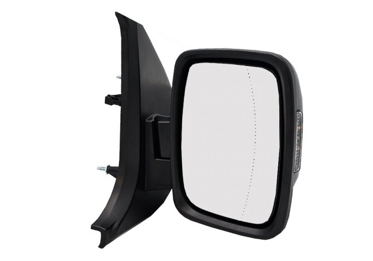 Espelho retrovisor direito elétrico, asférico, aquecido, preparado, rebatível, com indicador, sonda (11 pinos)  pour NISSAN PRIMASTAR  pour NISSAN PRIMASTAR