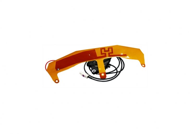 Espelho retrovisor elétrico direito, ângulo morto, convexo, aquecido, com indicador, antena (8 pinos) (longo) FIAT-DUCATO pour CITROEN JUMPER  pour CITROEN JUMPER