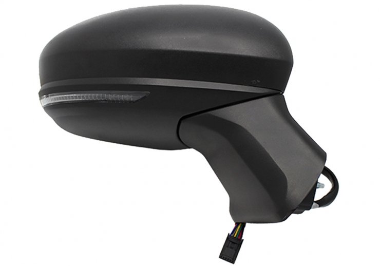 Espelho retrovisor elétrico direito, asférico, aquecido, com indicador, sensor, LED (9 pinos) RENAULT-CAPTUR pour RENAULT CAPTUR  pour RENAULT CAPTUR