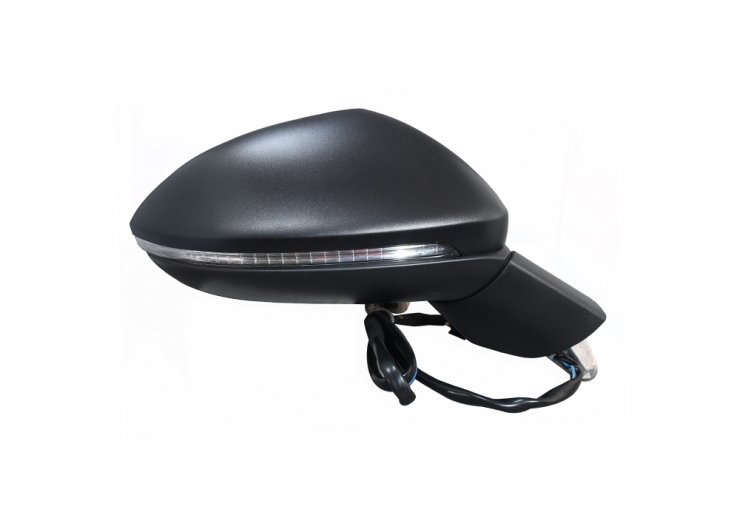 Espelho retrovisor elétrico esquerdo, asférico, aquecido, com indicador de direção, com memória (12 pinos) VOLKSWAGEN-GOLF pour VOLKSWAGEN GOLF  pour VOLKSWAGEN GOLF