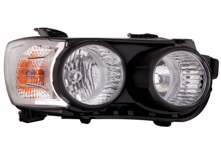 Farol elétrico direito, H1+H7 (motor)  pour CHEVROLET AVEO  pour CHEVROLET AVEO