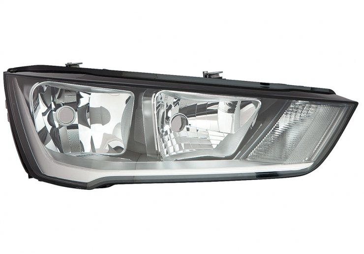 Farol elétrico direito H7+H15+HY21W (motor) AUDI-A1 pour AUDI A1  pour AUDI A1